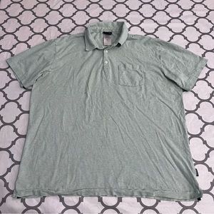 Patagonia Organic Cotton Men's Short Sleeve Polo Shirt Size XL READ!